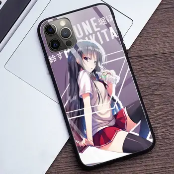 Anime Triede Elite Telefón Prípade Tvrdeného Skla Pre iPhone 12 Pro Max Mini 11 Pro XR XS MAX 8 X 7 6 6 Plus SE 2020 prípade