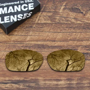 ToughAsNails Polarizované Náhradné Šošovky pre Oakley Desať X slnečné Okuliare Broskyňa Zlatá Farba (Objektív Iba)