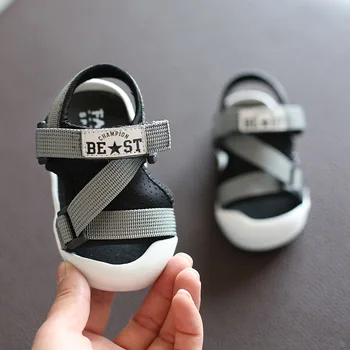 Letné Dieťa Batoľa Sandále, Baby, Dievčatá, Chlapcov Bežné Sandále Mäkké Dno Pohodlné Non-slip Deti Anti-kolízie sandále