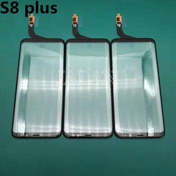 Originál Sklo S Dotknite sa možnosti Použiť Pre Samsung S8 Plus Poškodené Predné Sklo Panel Nahradenie G955 LCD Displej Opravy