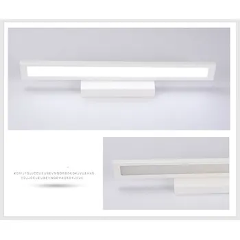 Vysoko Kvalitný Moderný LED Nástenné Svietidlo 5W 8W 11W LED Zrkadlo Nástenné Svietidlá Stručný Kúpeľňa Bielizníka lampa AC220V/110V Biela/čierna