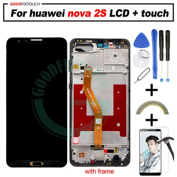 Pre Huawei Nova 2S LCD Displej+Dotykový Displej Digitalizátorom. Montáž Náhradná Pre Huawei nova 2s obrazovke 6.0