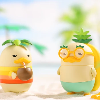 POP MART Duckoo -tropický ostrov Kolekcie Bábika Zberateľskú Roztomilé Akčné Kawaii zvierat hračka údaje doprava zadarmo