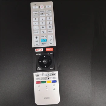 Nový, Originálny CT-8536 Pre Toshiba TV Diaľkové Ovládanie S Hlasom Netflix Google Play, Funkcie Regulátora