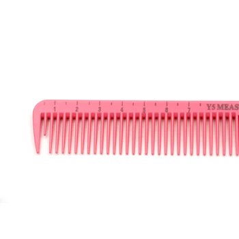 Y5 890 5Pc/Nastavte Laser Rozsahu Opatrenie Špirála Haircutting Nástroje Tepelne Odolných ABS Kadernícke Jemné Zub ostrihať Špirála Pre Tenké Vlasy