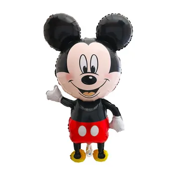 10/30/50pcs Veľké Mickey Minnie Mouse Fóliové Balóniky Cartoon Narodeninovej Party Dekorácie Deti Hračky Dieťa Sprcha Strany Baloon Hračky