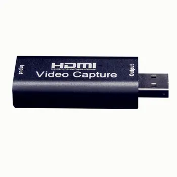 Mini 4K 1080P HDMI USB 2.0 Video Capture Kartová Hra Nahrávanie Box pre PS4 Hry Na Youtube OBS Live Streamingové Vysielanie