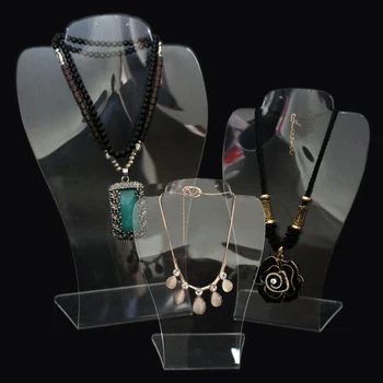 Šperky zobraziť stojan náhrdelník & náušnice držiteľ organizátor podporu pre earings a náhrdelníky nosenie kati šperky vystavovateľ