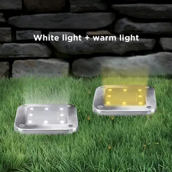 8 LED Solárne Napájanie Pochovaný Svetlo Pod Zem Lampy Vonkajšie Ceste v Záhrade Trávnik Dvore, Vonkajšie Osvetlenie