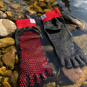 HPPE Krátke Pláži Ponožky Ponožky Potápanie Non-slip Ponoriť Šnorchlování, Plávanie, Jóga 5 Prst Vystrihnúť Odolné Ponožky Vysokej Kvality