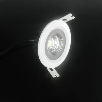 Nové 5w 7w 9W 12w Non-Stmievateľné vodiča led Stropné dole svetlo Lampy AC220-265V Driverless LED Downlight Vodeodolné IP65