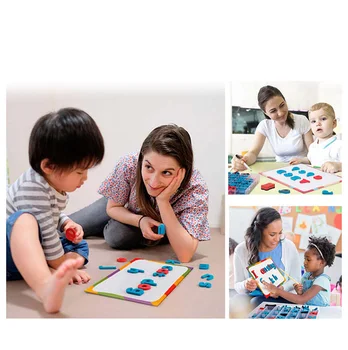 238 Kusov Magnetické List Nálepky Box Montessori Hračky Veľké Písmená Magnet Vzdelávacie Hračka Nastaviť Detí Dary