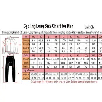 MMR 2020 Zimné Thermal Fleece Cyklistické Oblečenie pánske Jersey Vyhovuje Vonkajšie Jazda na Bicykli Jersey MTB Oblečenie Top Dlhé Nohavice s Náprsenkou nastaviť