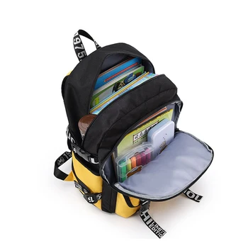 Móda USB Šitie batoh Plátno, Notebook taška Poplatok Ženy Študentské Batohy mochila feminina Teenagerov Schoolbags