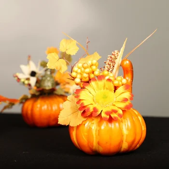 Umelé Tekvica Javorový List Domáce Dekorácie Halloween Vďakyvzdania Jeseň Ornament Props2