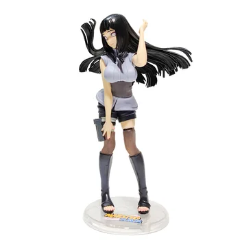 Anime Naruto Shippuden Obrázok 20 cm Stáť Ver. Hinata Hyuga Figúrka Socha PVC Akčné Figúrky Zber Model Hračky