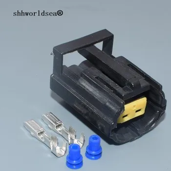Shhworldsea 2 Pin/Spôsob AUTO Žena Econoseal Zapečatené Elektrického Konektora Pripojte Držiak Pre Land Rover Defender NAS na Čítanie Svetlo 344276-1