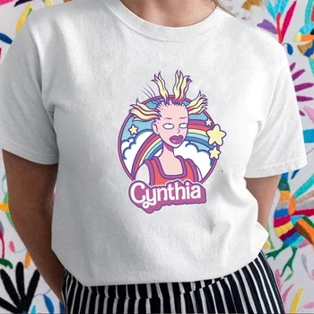 Módne Oblečenie pre Ženy Cynthia Bábika Klasické T-Tričko Befree Voľné Streetwear Letné Tee Ulzzang Dievča Top Tričko