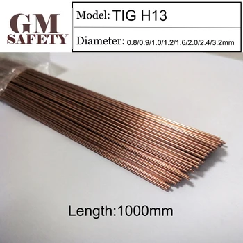 1 KG/Bal GM TIG Zvárací Drôt Materiál Tyče H13 Formy Laserové Zváranie Výplň GMH13