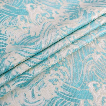 Brocade, žakárové tkaniny pre šitie cheongsam a kimono materiál pre DIY odevných tkanín
