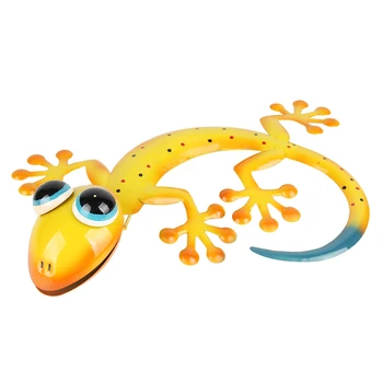 Domov, Záhrada Kovu Gecko Stenu Zvierat Miniaturas Záhradné Dekorácie Vonkajšie Sochy pre Záhradné Dekor Príslušenstvo Sochy