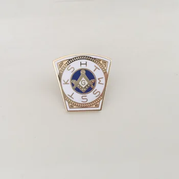 Nový Príchod Slobodomurárstva Smalt Brošne a Kolíky Slobodomurárstva Master Mason Royal Arch Freemason Klopě Pin Známky Keystone Odznak