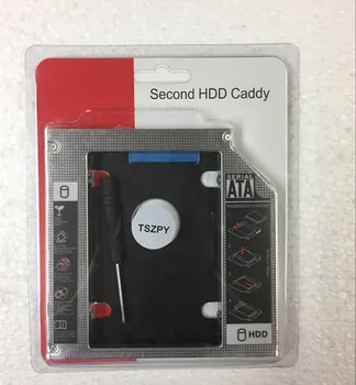 12,7 MM 2. SATA Pevný Disk HDD SSD Caddy Adaptér pre Toshiba Qosmio X500 X505 X770 X775 F750 UJ-240