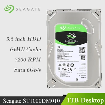 Seagate 1 TB Pevný Disk Ploche Vnútorného 7200 RPM SATA 6Gb/s 64MB Cache 3.5