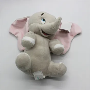 1piece 25 cm=9.8 palcové originál baby Slon Dumbo Plyšové Hračky, Plyšové zvieratká Mäkké Hračky