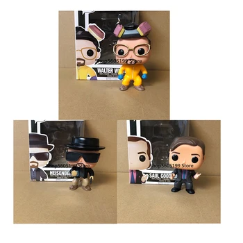 POP Breaking Bad HEISENBERG SAUL GOODMAN s box PVC Akcie Obrázok Zberateľskú Model hračky
