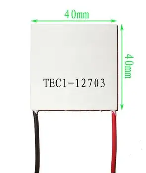 40mmX40mm TEC1-12704 ZES Thermoelectric chladenie generátor thermo Peltier Chladič