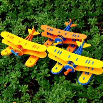 DIY 3D Puzzle Lietadla Letiaceho Klzáku Vody Lietadlá Stavebné Vonkajšie Hračka, Skladačka Model Darček Pre Chlapca Dospelých Dieťa, detské Vzdelávacie Hračky