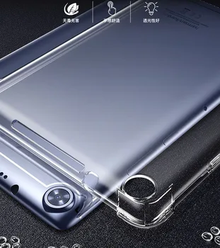 Drop Odolný Kryt Na Huawei T5 10 Transparentné Mäkké puzdro Pre MediaPad T5 10.1 palcový AGS2-W09 AGS2 L09 L03 W19 TPU Späť Prípade