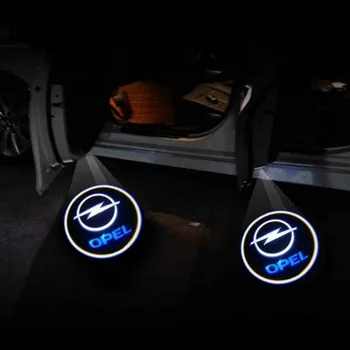 2X Auto LED Dvere, uvítacie Logo Laserový Projektor Ghost Tieň, Svetlo Na Opel Insignia opel logo svetlá opel logo led