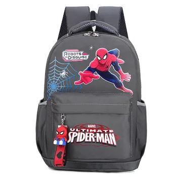 Detské Schoolbags Roztomilý Kreslený Spiderman Batohy Chlapcov Superman Tašky cez Rameno, 1-2 Triedy Deti Spider Man Módne Školské Tašky