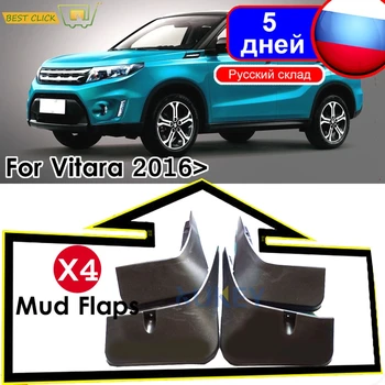 Auto Blato Klapky Pre Suzuki Vitara / Edcudo 2016 2017 2018 2019 Mudflaps Splash Stráže Blatníky Blatník, Predné & Zadné Protector
