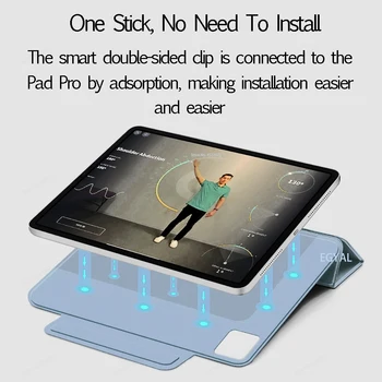 Pre iPad Pro 11 12.9 2018 2020 Prípade Pre Nový iPad Vzduchu 4 10.9 2020 Prípade, Magnetický Kryt s ceruzkou Držiteľ Podpora Bezdrôtovej Nabíjačky