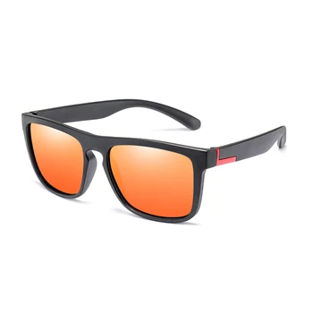 Top Kvalita UV Polarizované Flexibilné slnečné Okuliare s puzdrom Unisex Luxusné BrandDriving Slnečné okuliare Mužov Námestie UV400 Gafas Dary