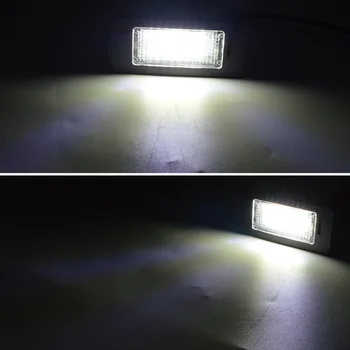 Safego 24 SMD LED špz Svetlo Pre BMW E39 E82 E92 F30 F31 F32 E39 E60 E61 2835 Auto Auto Batožiny Zdvorilosť Rukavice Box na Čítanie