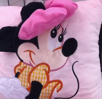 Mickey Minnie Mouse Vankúš Disney Kreslené Pár Vankúš Mäkký Auto Domova Sedacie Vankúše Bytový Textil Obliečky Na Vankúše