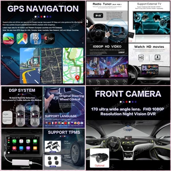 DSP 4+64GB Android 10.0 Obrazovke auto multimediálny prehrávač Pre Toyota Yaris 2012-auta GPS Navi rádio Audio stereo wifi vedúci jednotky