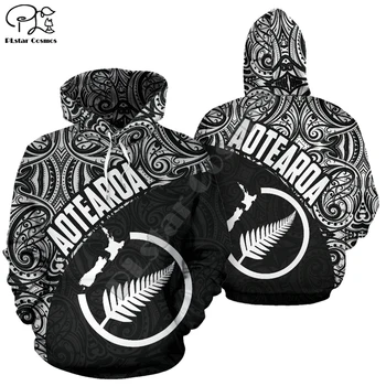 NewFashion Nový Zéland Maori Kmeňa Aotearoa Vlajkou Krajiny, Retro Tetovanie Tepláková súprava Muži/Ženy Pulóver Streetwear 3DPrint hoodies 21