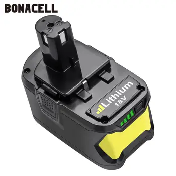 Bonacell 18V 9000mAh Li-Ion P108 Nabíjateľná Batéria Pre Ryobi Batérie RB18L40 P2000 P310 pre BIW180 L30 lítiová batéria