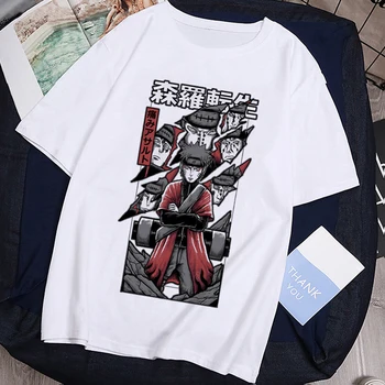 Unisex Naruto Harajuku v Pohode Japonské Anime T-shirt Harajuku Letné dámske tričká Oblečenie, Streetwear Top y2k Žena T-shirt