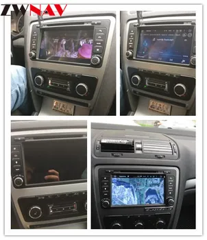 DSP Android 10.0 Auto Multimediálny prehrávač Pre Škoda Octavia-2017 Rádio GPS Navi Audio-Video, stereo hlava jednotka zdarma mapu