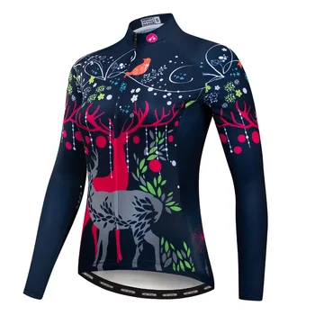 2021 Cyklistika Dres mtb Bike Jersey Tričko Ženy, Dlhý Rukáv, Cyklistické Oblečenie, Cyklistické Oblečenie Ropa Maillot Ciclismo Anti-UV Ružová