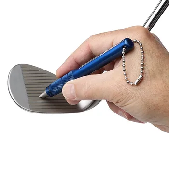 Golf Club Sharpener Cleaning Tool Value Pack Groove Klin Ocele Zliatiny Ostrenie Čistič V U Štvorcových Praxi Golfové Príslušenstvo