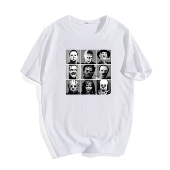 Módny Vzor Muži Ženy American Horror Story T Shirt Bežné Chlapci Dievčatá Krátke Tričká Topy Kpop Dospievajúci Pár T-shirt Darček