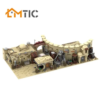 MOC Star Hračky Wars Samostatné Púšti Dom Simulácia Domu Model Stavebné Bloky Diy 3238pcs Tehly Vianočný Darček Pre Deti