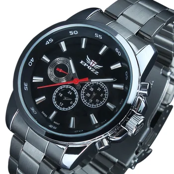 EPOZZ Duté vysoko kvalitné pánske hodinky top značky luxusné muž hodiny plné oceľové náramkové hodinky quartz bežné Relogio masculino